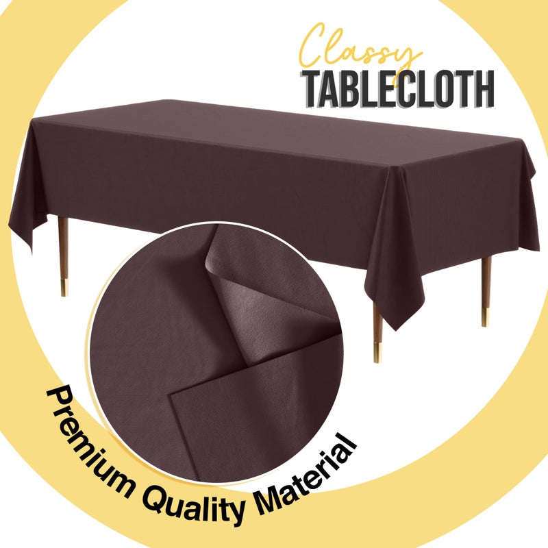 Exquisite Form *Premium* Brown Table Cover - Image 4